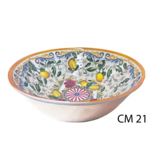 Ibct - Insalatiera Melamina Carretto Siciliana 21.5 cm H7