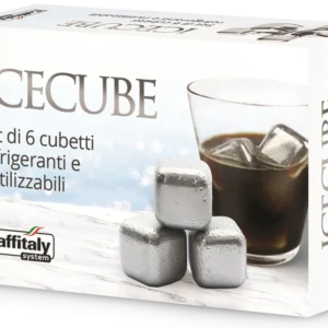 IceCube, 6 Cubetti Refrigeranti Acciaio per Bevande