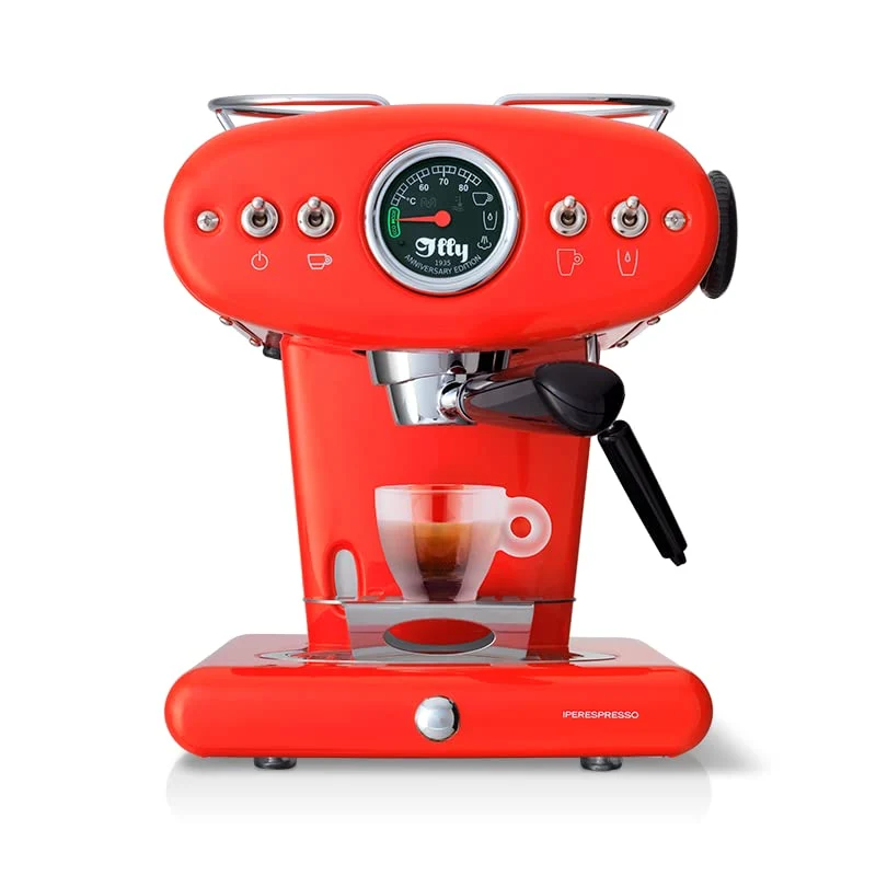 ILLY 60503 Macchina Caffè X1 Anniversary Eco Mode Capsule Iperespresso 220V Colore Rosso