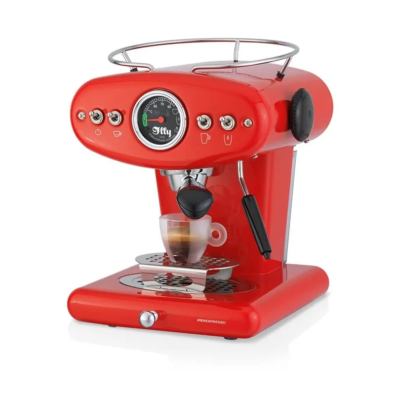 ILLY 60503 Macchina Caffè X1 Anniversary Eco Mode Capsule Iperespresso 220V Colore Rosso