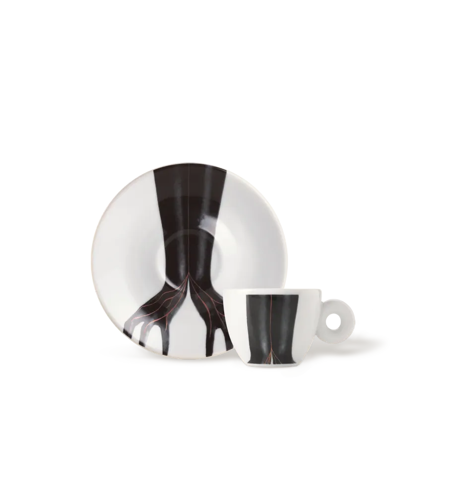 ILLY ART COLLECTION GENESI - SET DI 2 TAZZINE DA ESPRESSO (spedizioni internazionali đ)