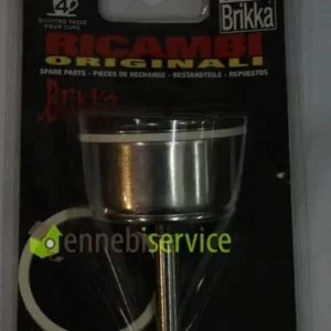Imbuto moka brikka 4 tz + 2 guarnizioni Bialetti