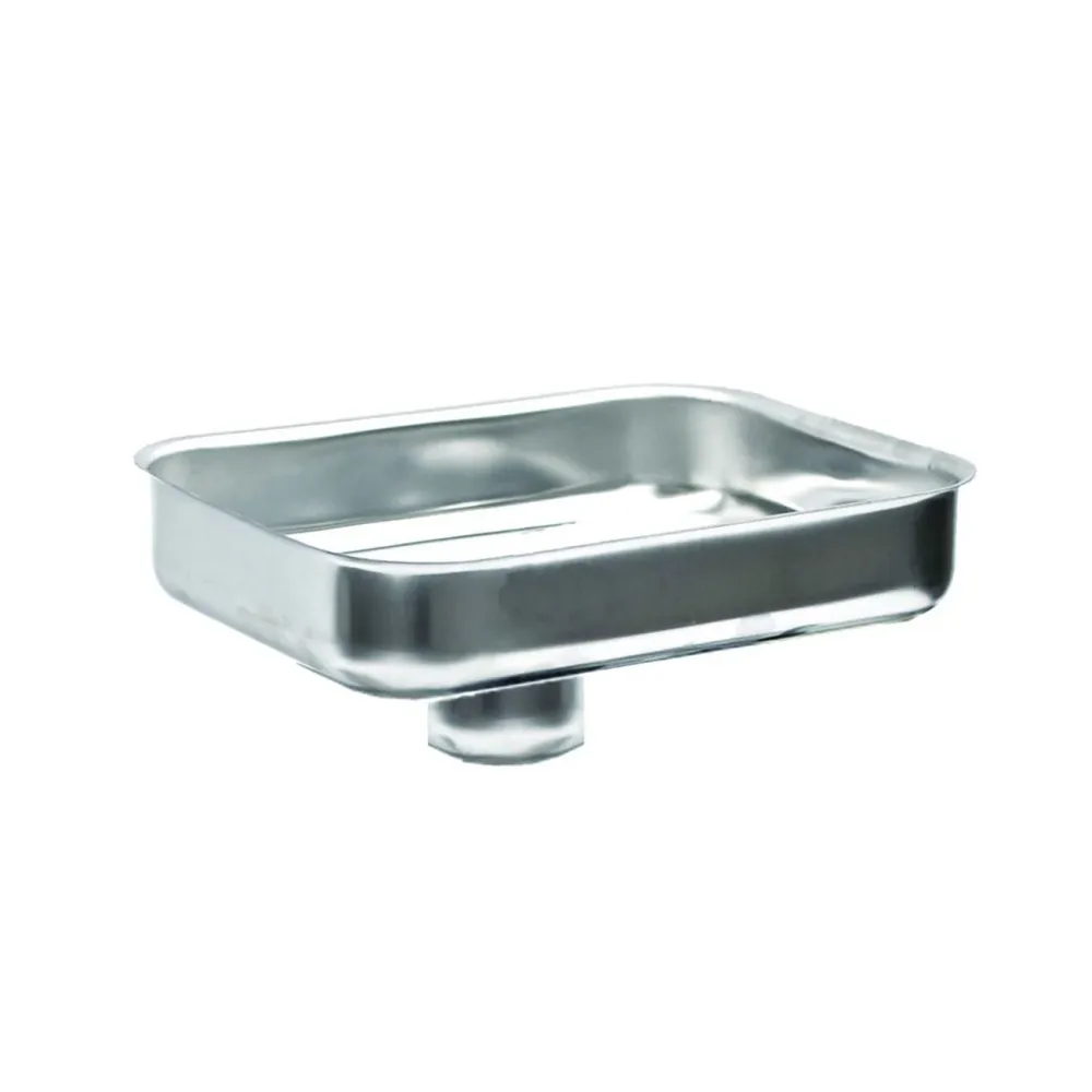 Imbuto piatto acciaio inox per tritacarne elettrico - Palumbo