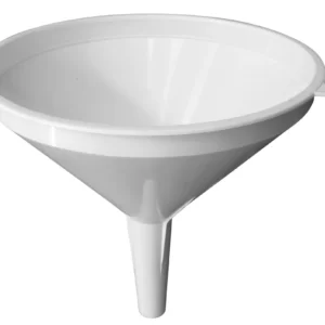 IMBUTO PLASTICA PER TRAVASO BIANCO Ø cm. 26