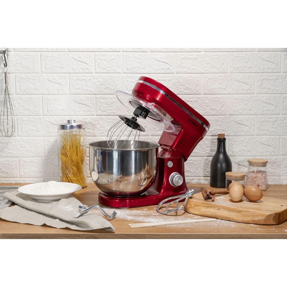 Impastatrice Planetaria 5 Litri 6 Velocità 1200W Kooper Aurora Rosso