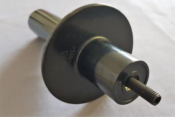Impugnatura pressamerce affettatrice +flangia 195-22-25 filetto corto Rgv