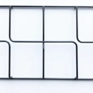 INDESIT ARISTON GRIGLIA PER CUCINA GAS MM 483 X 278 SMALTATA NERA P 2771