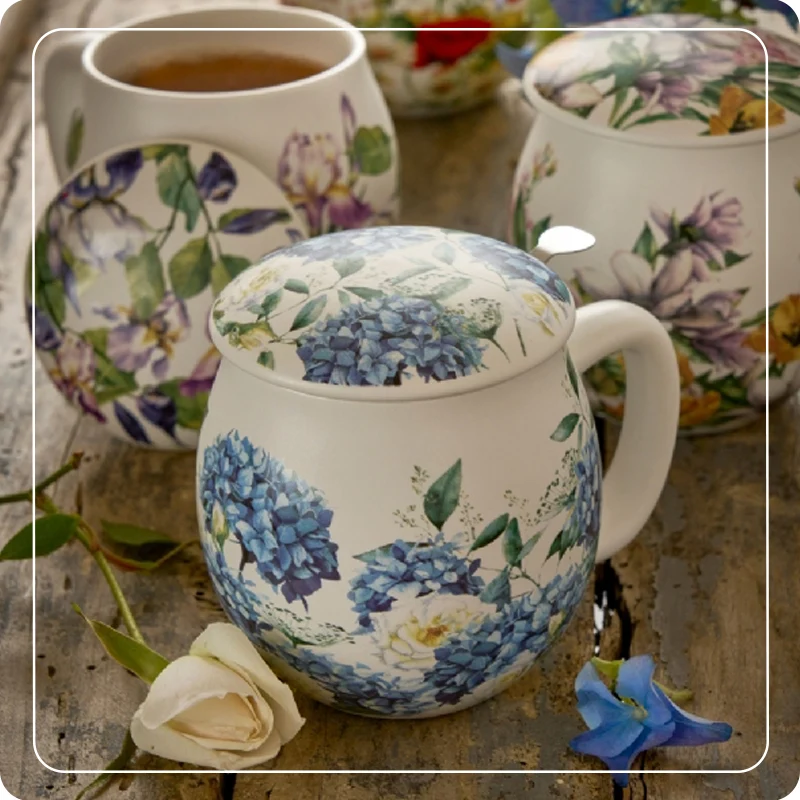 Infusiera "Camilla Bouquet" Ortensie
