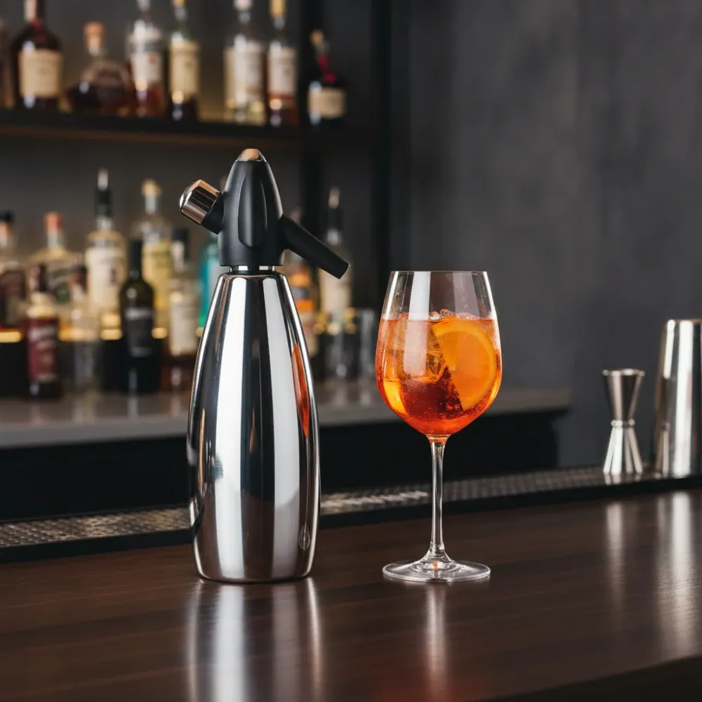 ISI | SIFONE SELTZ 1 LT ACCIAIO INOX