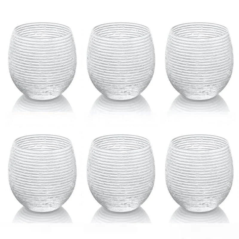 Ivv Bicchiere Acqua Multicolor trasparenti 6 pezzi