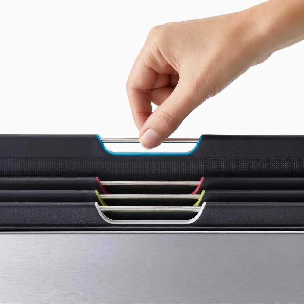 Joseph Joseph Set 4 Taglieri Folio Acciaio Inox