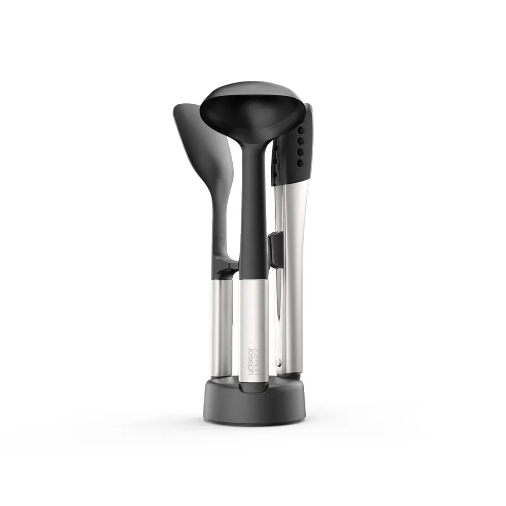 Joseph Joseph Set 3 Utensili da Cucina Fusion Elevate™ Acciaio Inossidabile