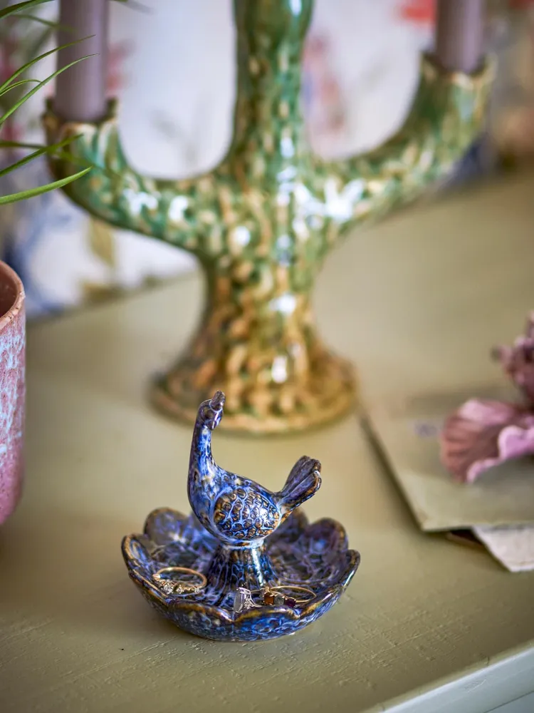 Kali Bowl, Blue, Earthenware