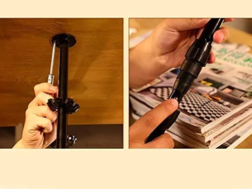 KDMB Portabottiglie da Vino Appeso portabicchieri da Vino Rosso Appeso Testa Giù portabicchieri Facile da installare (Colo...