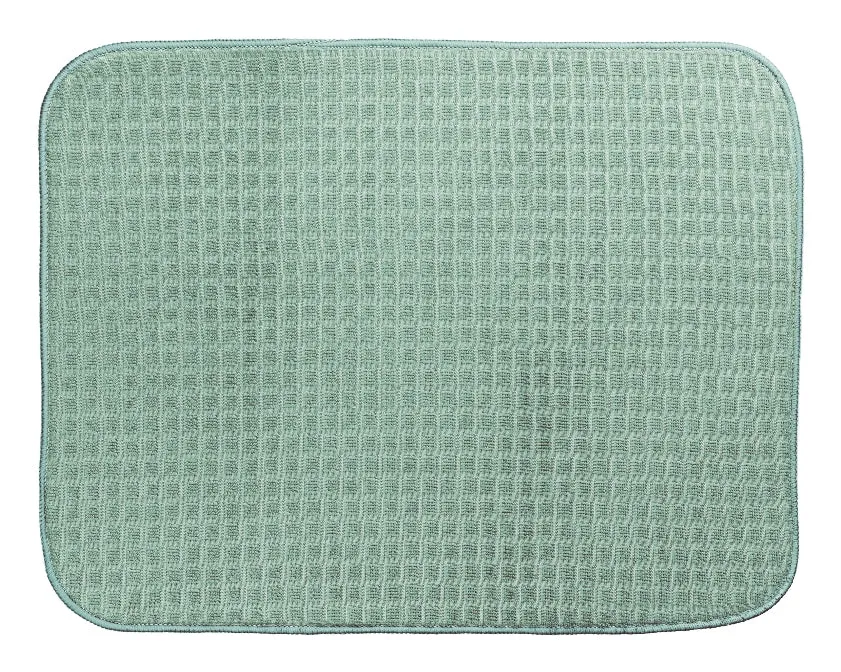 Kela Tappetino gocciolatoio 38 × 50 × 0,5 cm, poliestere (PES), verde