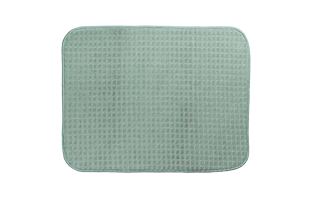 Kela Tappetino gocciolatoio 38 × 50 × 0,5 cm, poliestere (PES), verde