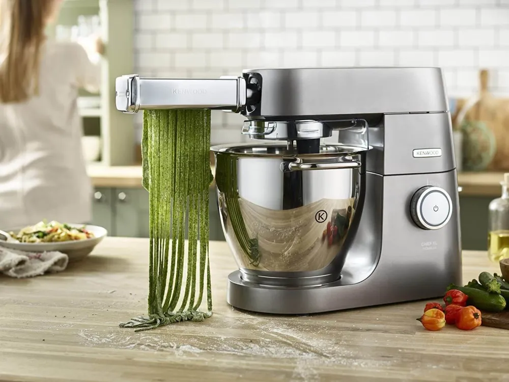 Kenwood Tagliapasta per fettuccine per Impastatrice Planetaria, Acciaio inossidabile, Argento