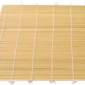Kiso Craft stuoia sushi bamboo lucidato 27x27 cm Made Japan