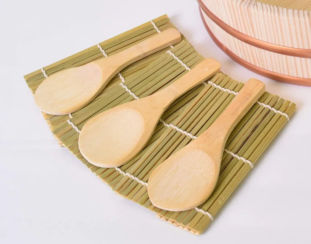Kiso Kougei Ohitsu Temakizushi Set Lid 26.8cm 2.5 Cups