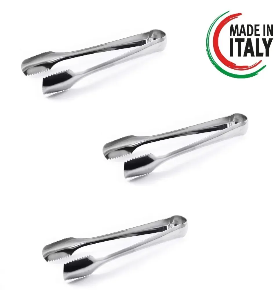 Kit 3pz Molla Ghiaccio Hotel Acciaio Inox18/C 9cm Lavabile lavastoviglie