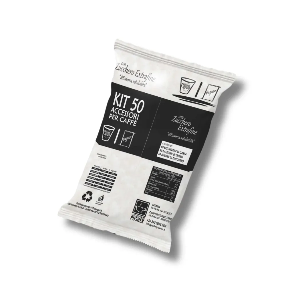 Kit Accessori Coffee Pusher da 50 pz