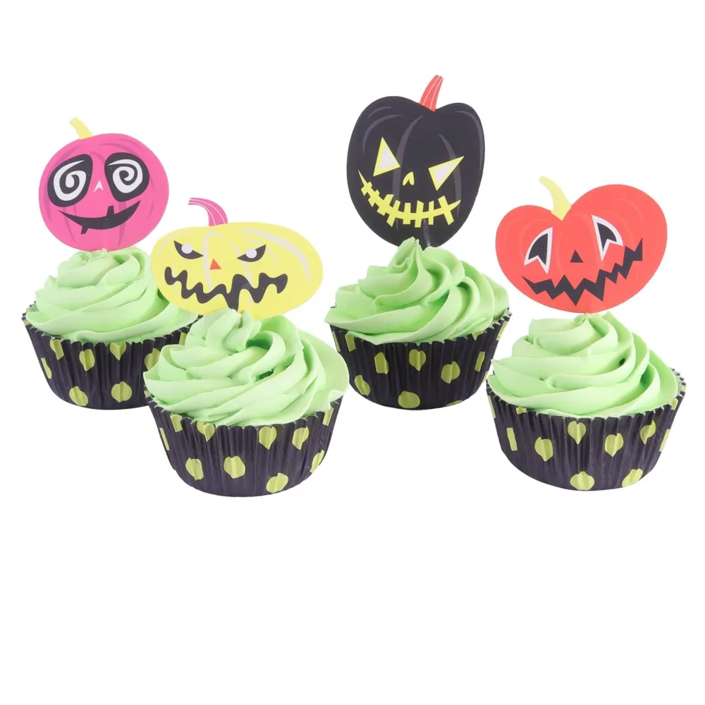 Kit Caissettes / Toppers x24 - Zucche