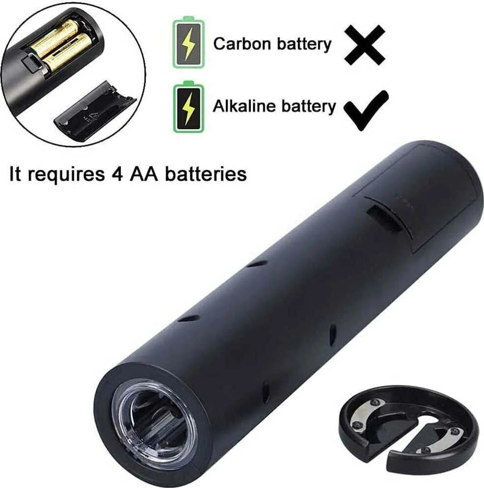 Kit Cavatappi elettrico per vino versatore apribottiglie automatico battteria
