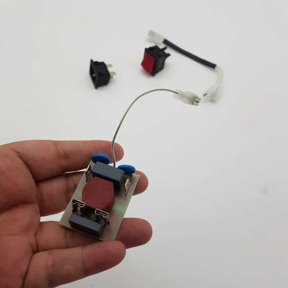 Kit componenti elettrici per passapomodoro testarossa Imperia