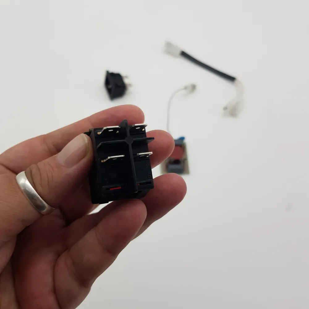 Kit componenti elettrici per passapomodoro testarossa Imperia