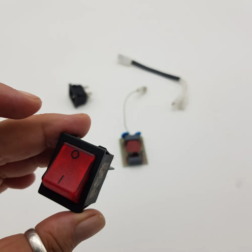 Kit componenti elettrici per passapomodoro testarossa Imperia