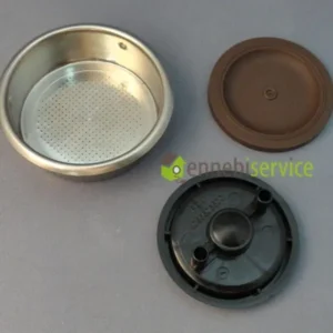 Kit filtro 2 tazze vaschetta convogliatore 2 buchi e termocream Ariete