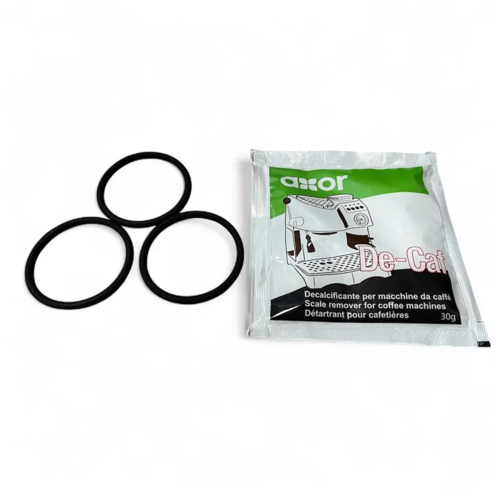 Kit Frog 3 guarnizioni + una bustina di decalcificante