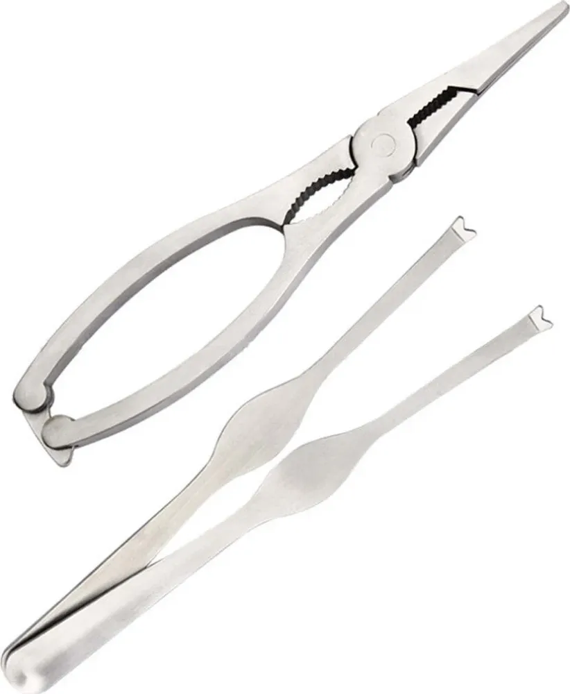 Kit Per Crostacei Pinza Scavino Apri Aragosta Granchio Astice Cucina Casa