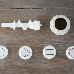 KIT 4 Trafile PASTAIO con accessori per Estrusione Frontale