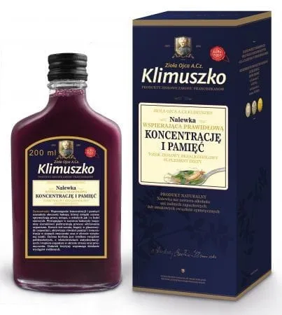 Klimuszko Tintura di supporto per la memoria 200 ml