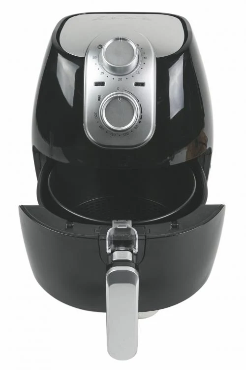 Kooper Friggitrice Ad Aria Ariosa 4.2Lt - Cestello 2.8Lt 1500W Nera Antiaderente