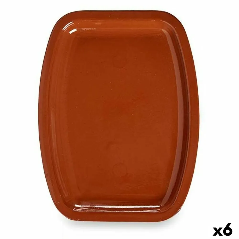 Pirofila da Forno La Dehesa Argilla cotta 30 x 4 x 40 cm 40 x 4 x 30 cm (6 Unità)
