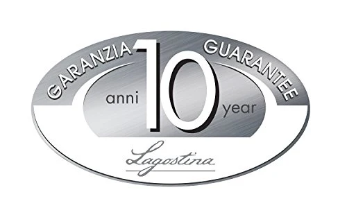 Lagostina Briosa Set per Induzione, Acciaio Inossidabile, Argento, 22 cm, 13 unità