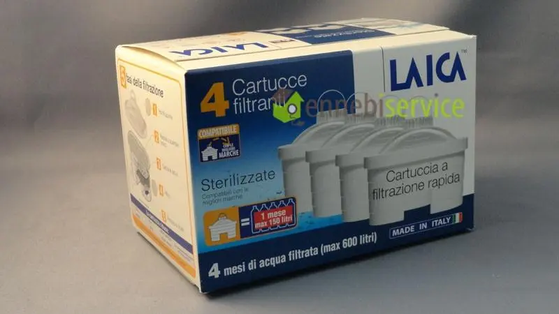 Laica 4 cartucce biflux f4s