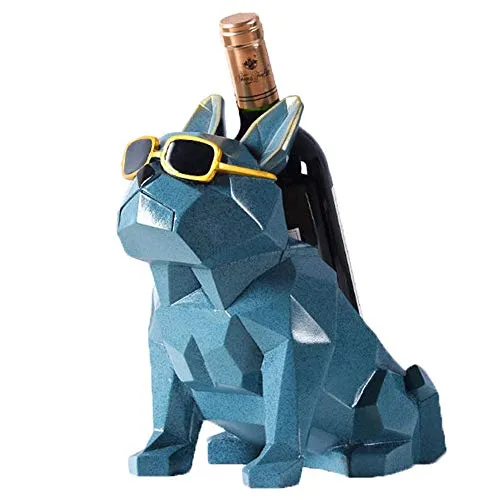 French Bulldog Bottle Rack Modern Semplicità, Decorazioni Per Bottiglie, Arredamento Per La Casa, Arredamento Per La Casa...