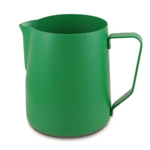 Lattiera per cappuccino acciaio inox | Colore verde | Capacità 950 ml
