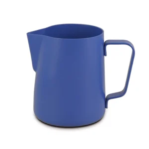 Lattiera per cappuccino acciaio inox | Colore blu | Capacità 600 ml