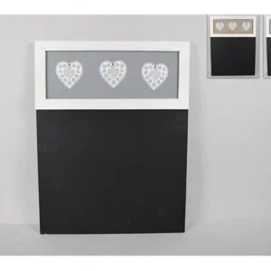 Lavagna c/cuori 44x34cm cm000888