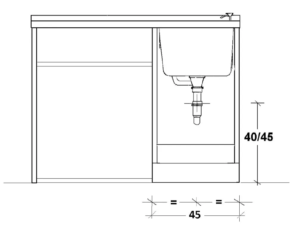 Lavatoio e Coprilavatrice 109x60x89cm Asse Termoplastico Montegrappa Edilla Bianco Destro con Cesto