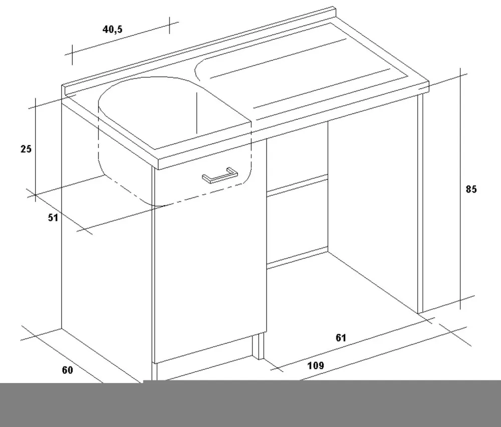 Lavatoio e Coprilavatrice 109x60x89cm Asse Termoplastico Montegrappa Edilla Bianco Sinistro con Cesto