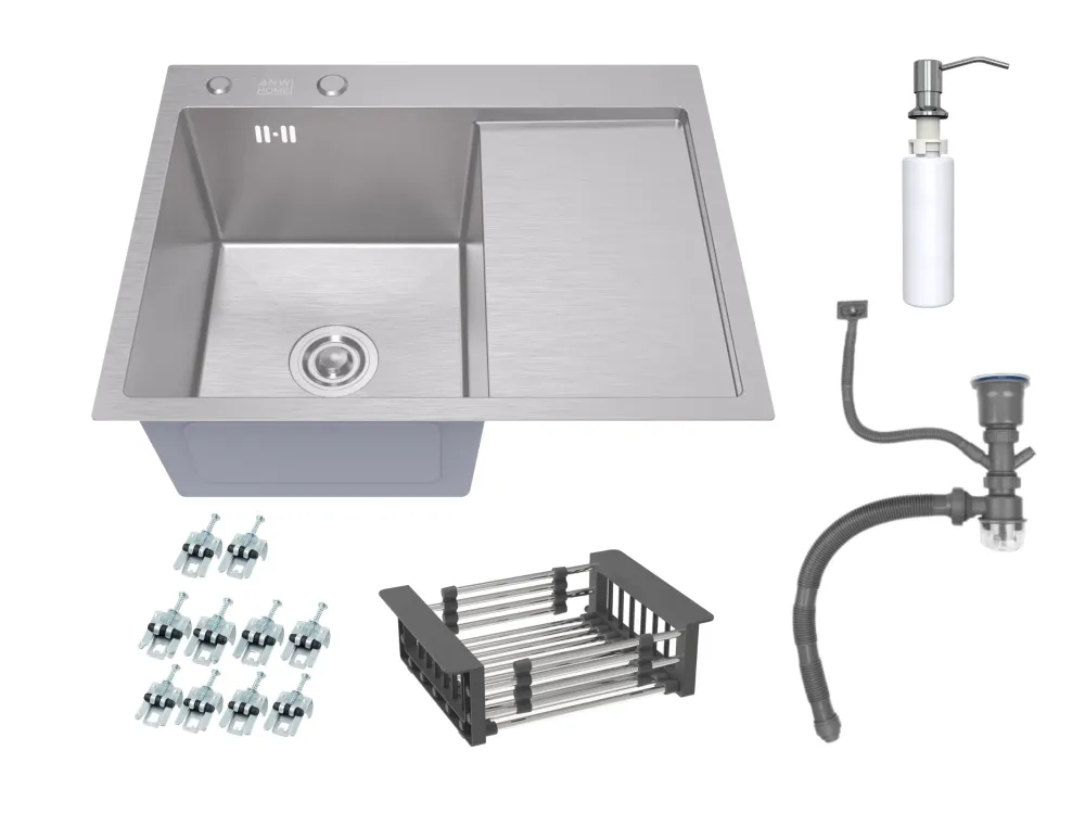 Lavello Acciaio Inox con Gocciolatoio 6350L