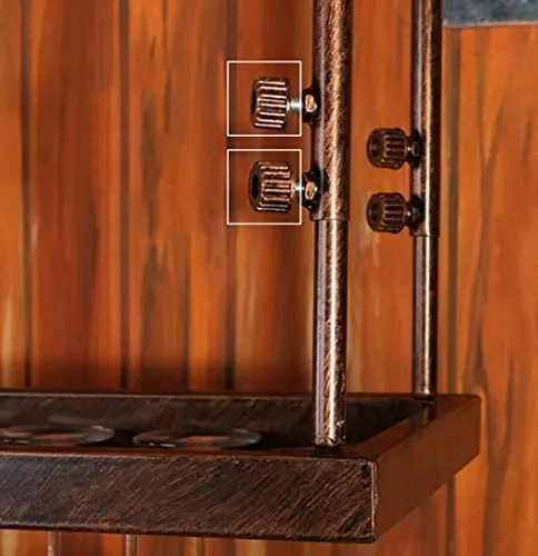 LCSD Rack di Vino Cremagliera del Vino Cremagliera del Vino del Vino Cremagliera del Vino del Vino Che Appende Il Retro Ve...