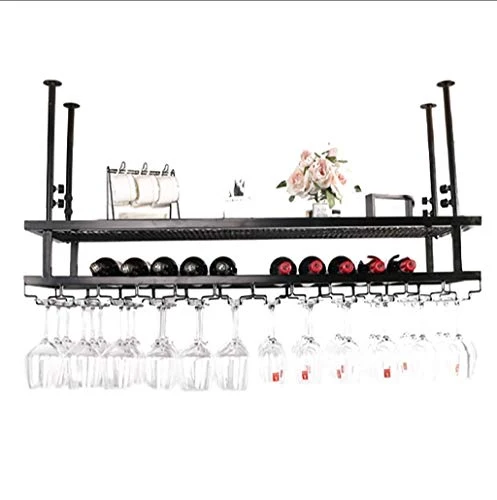 LCSD Rack di Vino Cremagliera del Vino Cremagliera del Vino Appeso Cremagliera del Vino Testa Giù Cremagliera del Vino Arm...