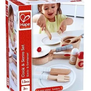 LEGNO E3150 Set cucina e servi