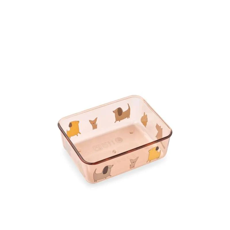 Liewood Ako Tritan Snackbox - Gatti e Cani/Sandy